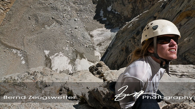 Up high on Keeler Needle, California
