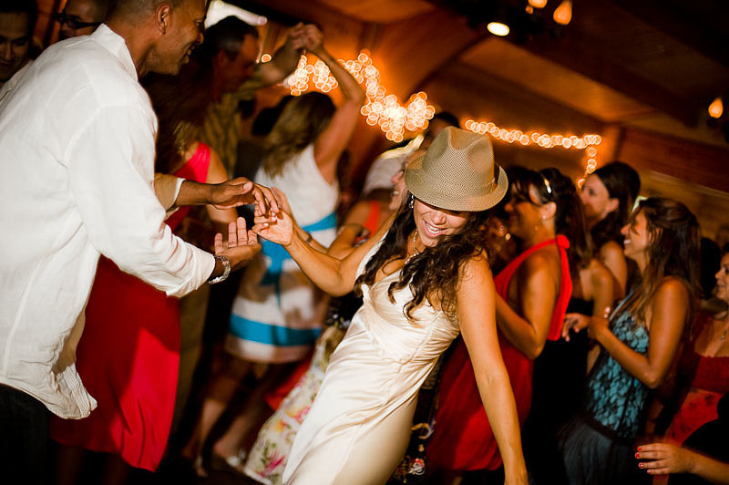 Wild Dancing at the Wedding Pary