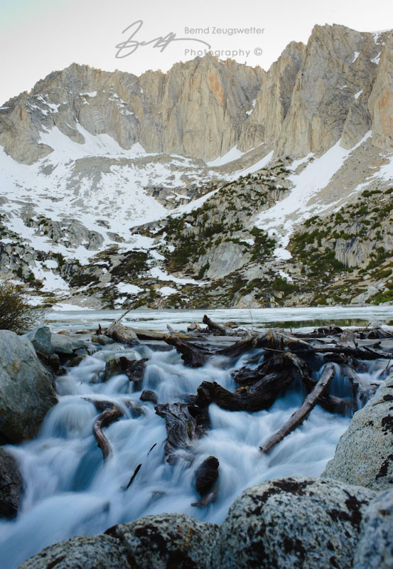 Outlet of Ruby Lake.