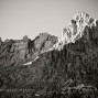 Last light on Pinnacle Ridge.