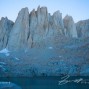 Dawn on the southern Whitney Crest.