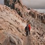 Walking down the Whitney Trail.