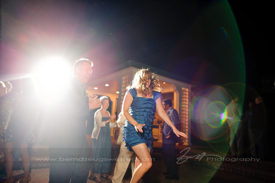 Party at the Thomas Estate, Santa Barbara wedding photographer.