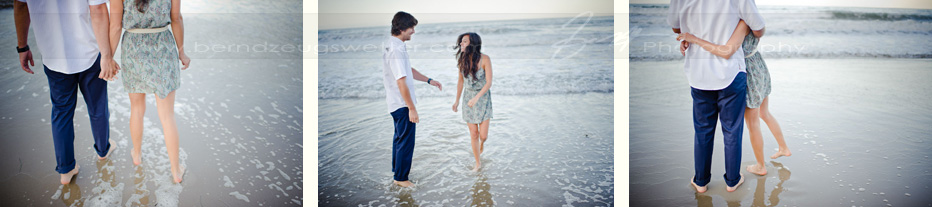 Santa Barbara beach engagement session.