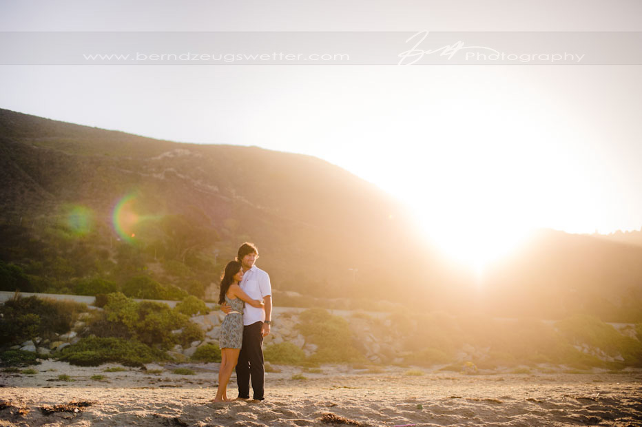 Santa Barbara engagement session on the beach.