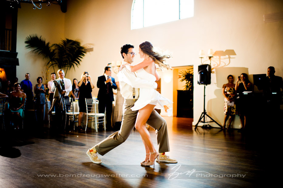 Bride and Grooms first dance.
