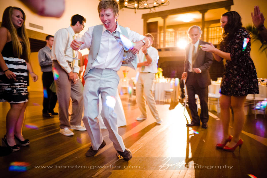 Dancing at the wedding receiption, Montecito Country Club.