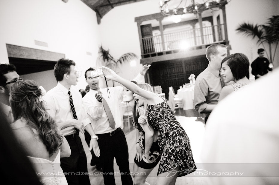 snap-shots on the dance floor at wedding party.