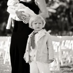 Child, mother and baby, Santa Barbara.
