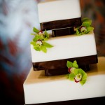 The wedding cake.