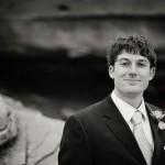Portrait of the groom.