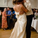 Bride and groom's first dance.